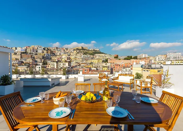 Poerio Rooftop Luxury Apartamento Nápoles