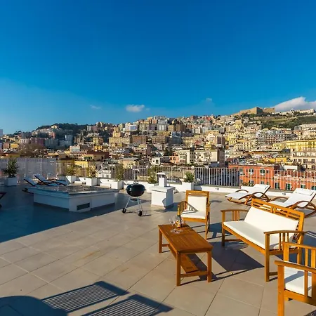 아파트 Poerio Rooftop Luxury 나폴리